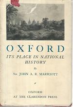Oxford its place in national history