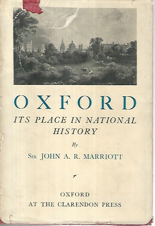Oxford its place in national history