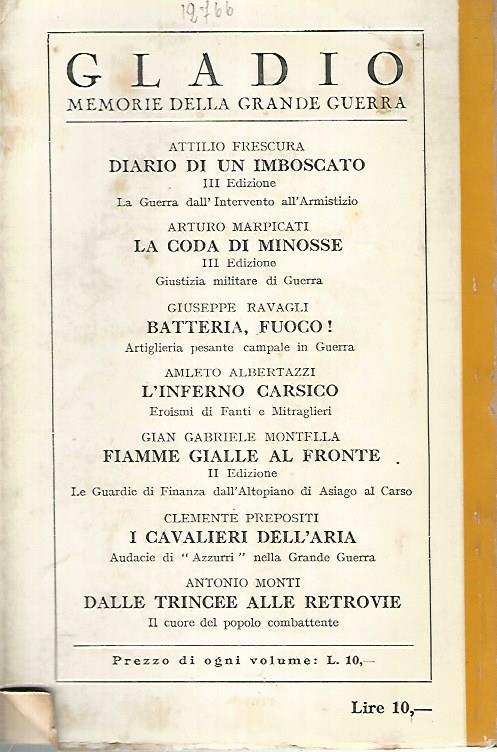 Fiamme gialle al fronte