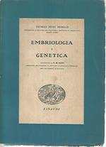Embriologia e genetica
