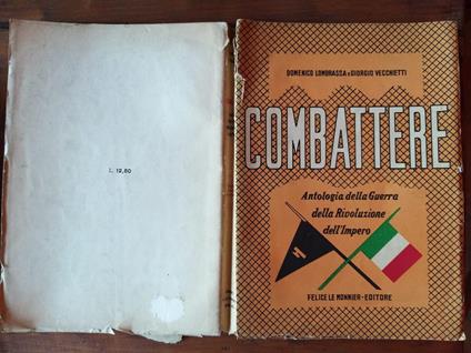 Combattere Antologia della guerra della rivoluzione dell'impero - copertina
