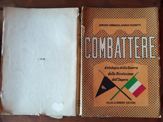 Combattere Antologia della guerra della rivoluzione dell'impero - copertina