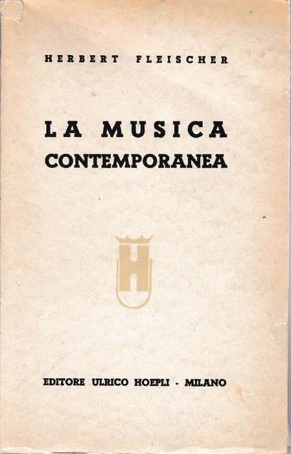 La musica contemporanea - Helmut Fleischer - copertina