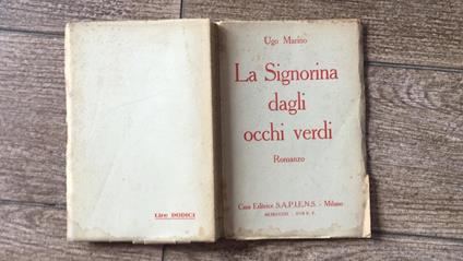 La signorina dagli occhi verdi - Ugo Marino - copertina