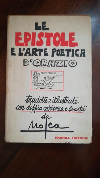 Le Epistole E L'Arte Poetica Di Orazio - Q. Flacco Orazio - copertina