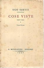 Cose viste. Tomo primo