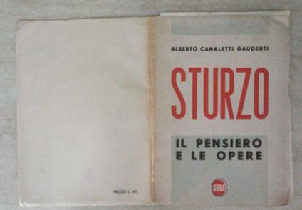 Sturzo - Alberto Canaletti Gaudenti - copertina