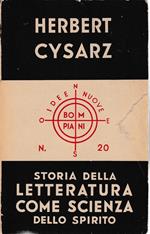 Storia della letteratura come scienza dello spirito