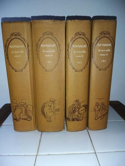 Le Novelle - Guy de Maupassant - copertina