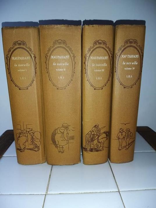 Le Novelle - Guy de Maupassant - copertina