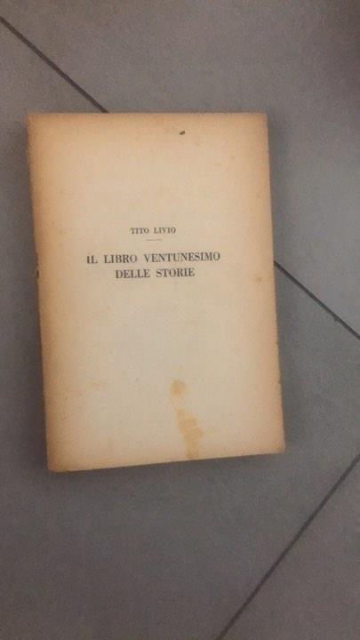 Il libro ventunesimo delle storie - Tito Livio - copertina