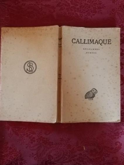 Epigrammes Hymnes - Callimaco - copertina