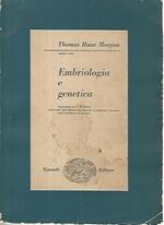 Embriologia e genetica