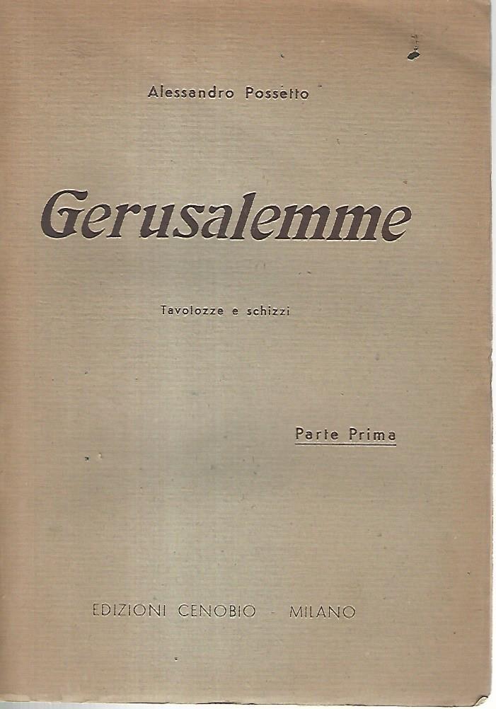 Gerusalemme. Parte prima