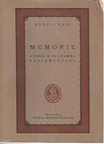 Memorie. Storia di un dramma parlamentare
