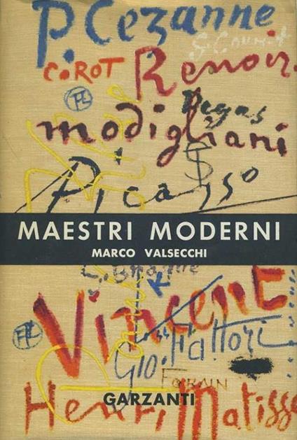 Maestri moderni - Marco Valsecchi - copertina