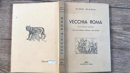 Vecchia Roma - Piero Scarpa - copertina