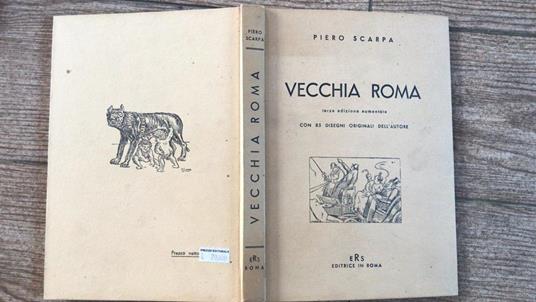 Vecchia Roma - Piero Scarpa - copertina