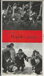 Popoli e razze. 3 volumi