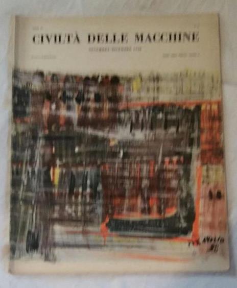 civiltà delle macchine A. VI, n. 6 - copertina