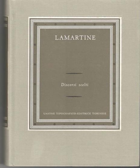 Discorsi scelti 1836-1850. Collana : I grandi Scrittori Stranieri VI-129 - copertina