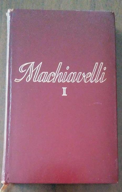 Machiavelli - Niccolò Machiavelli - copertina