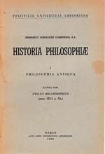 Historia philosophiae 1. Philosophia antiqua, altera pars. Cyclus hellenisticus (sec. III-I a. C.)