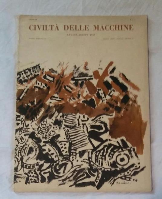Civiltà Delle Macchine. Anno 9 N.4 E N.6 - copertina