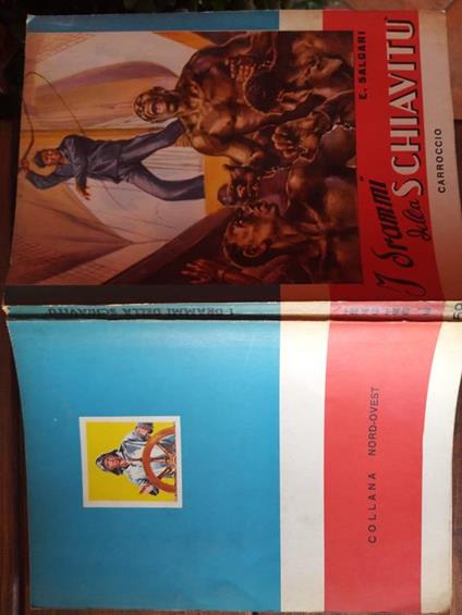 I drammi della schiavitù - Emilio Salgari - copertina