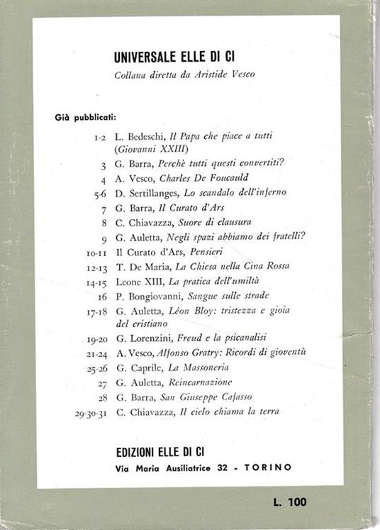 I Cattolici e il Risorgimento - F. Moroni - 2