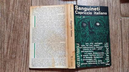 Capriccio italiano - Edoardo Sanguineti - copertina