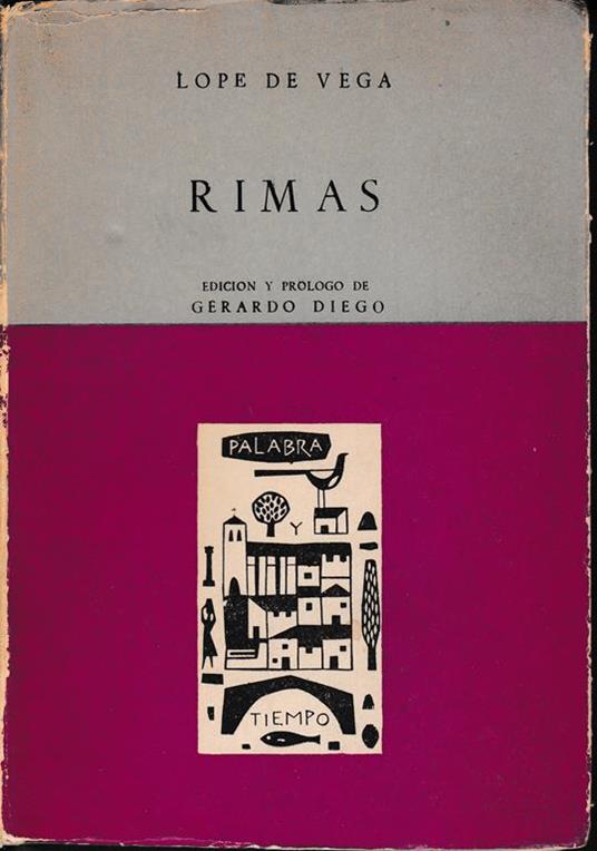 Rimas - Lope de Vega - copertina