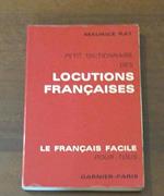 Locutions francaise le francaise facile pour tous garnier-paris