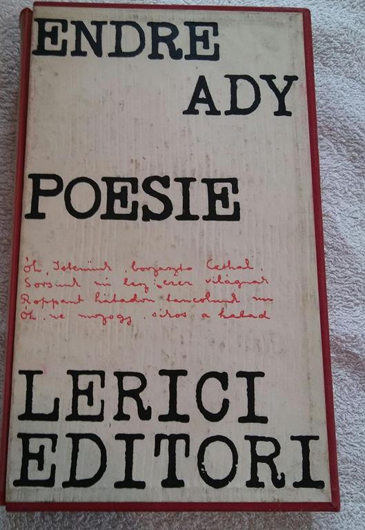 Poesie Di Endre Ady Editore Lerici 1964 Di: Endre Ady Editore Lerici 1964 - 3