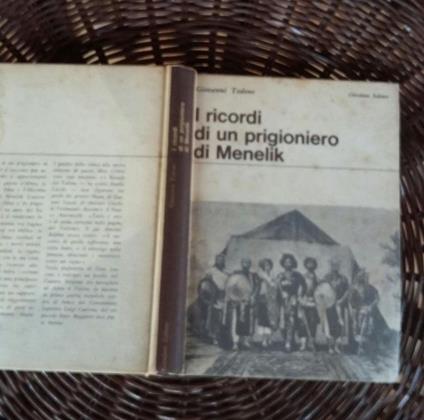 I ricordi di un prigioniero di Menelik - Giovanni Tedone - copertina