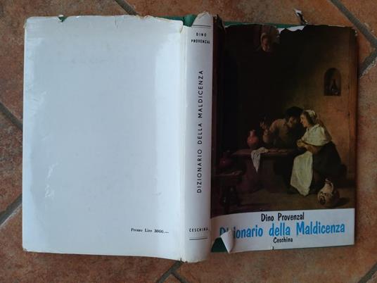 Dizionario della Maldicenza - Dino Provenzal - copertina