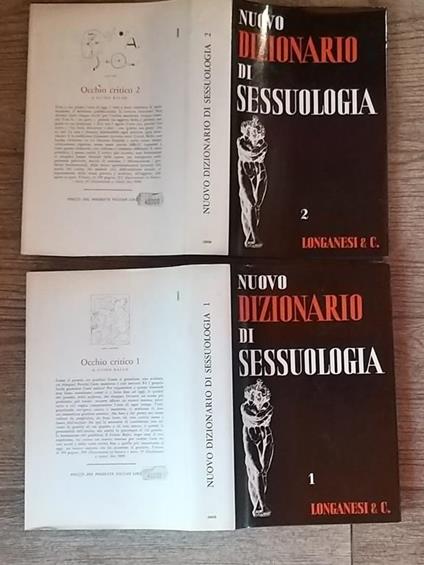 Nuovo dizionario di Sessuologia Volume I e II - copertina