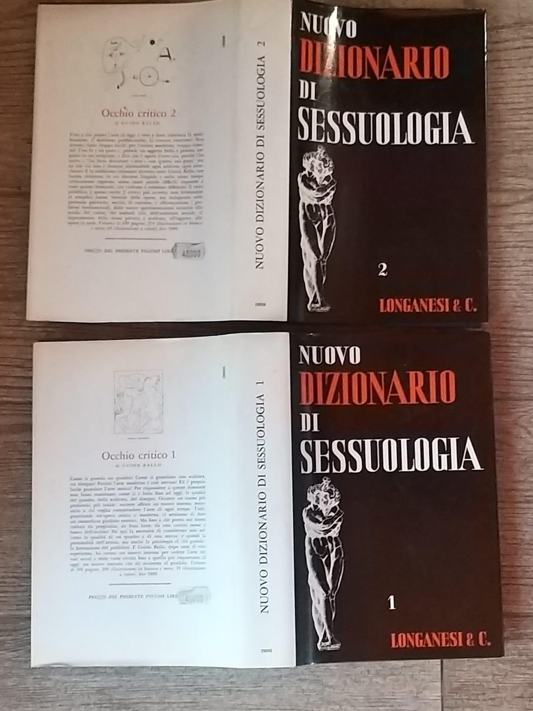 Nuovo dizionario di Sessuologia Volume I e II