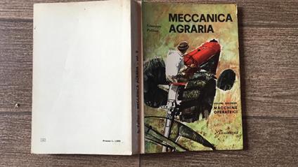 Meccanica agraria, vol. 2 Le macchine operatrici, - Giuseppe Pellizzi - copertina