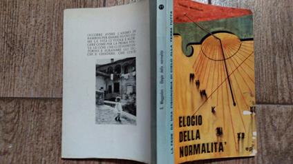 Elogio della normalità - Sandro Maggiolini - copertina