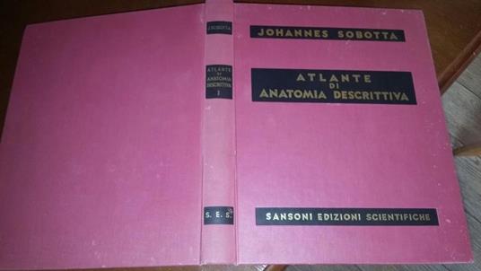 Atlante di anatomia descrittiva dell'uomo. I - Johannes Sobotta - copertina