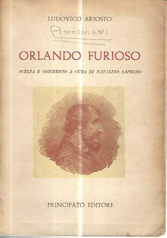 Orlando Furioso - Ludovico Ariosto - copertina
