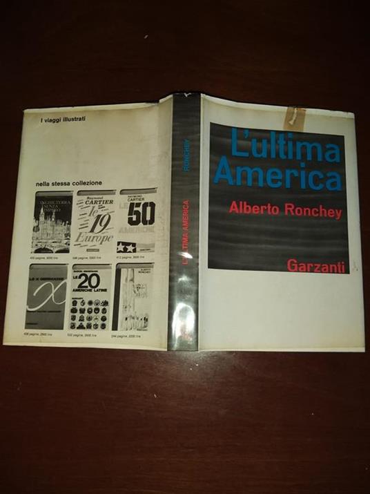L' ultima America - Alberto Ronchey - copertina