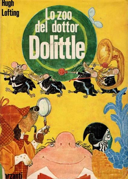 Lo zoo del dottor Dolittle - Hugh Lofting - copertina