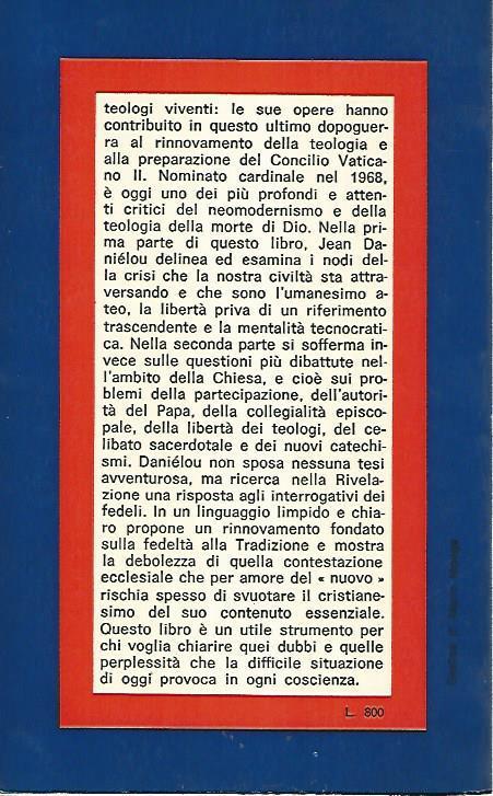Contestazioni contestabili - Jean Daniélou - 2