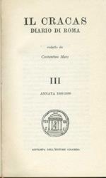 Il Cracas. Diario di Roma III