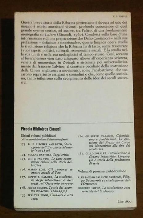 La riforma protestante 1971 - Roland H. Bainton - 2