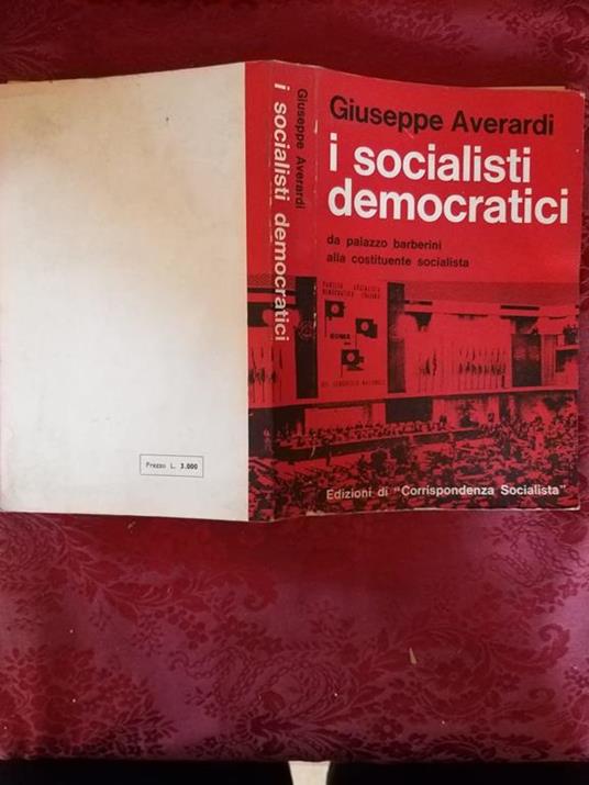 I socialisti democratici - Giuseppe Averardi - copertina