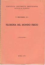 Filosofia del mondo fisico