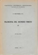 Filosofia del mondo fisico II